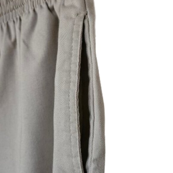 Basic Editions Tan Heavy Cotton Pull On Pants - XL - Picture 3 of 6